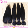 Virgin brazilian hair 3 bundles, virgin hair bundles with lace closure